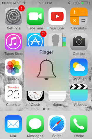 Why is the ringer sound on my iPhone not working