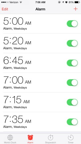 Why does my iPhone 6 alarm clocks not go off
