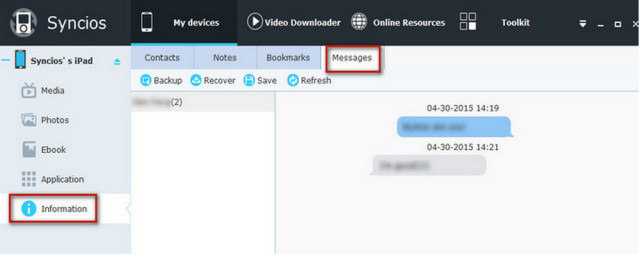 How to backup my iPhone text messages to my computer for free