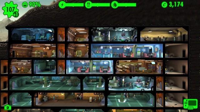 Fallout shelter problems iPhone Game