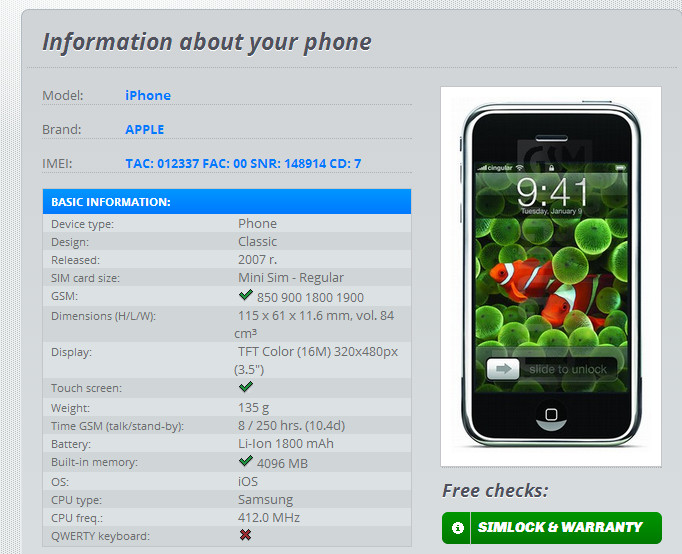 IPhone 4 IMEI on SIM tray is different from electronic IMEI