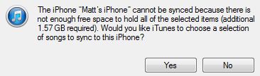 My iPhone 5 won t sync with iTunes
