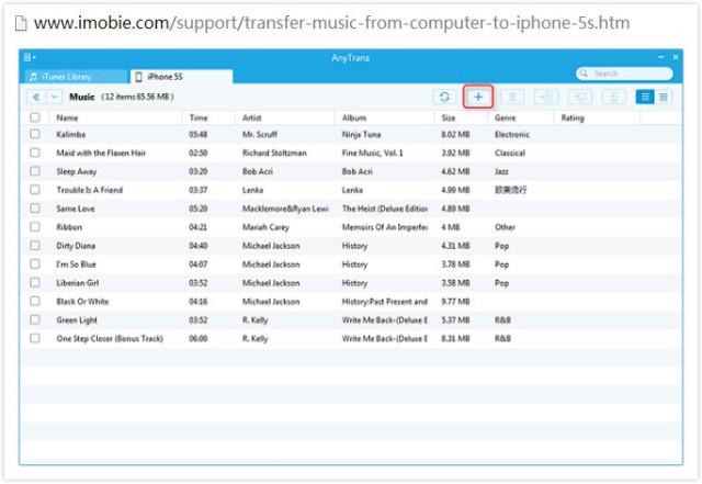 What can I use to transfer music to my iPhone library without iTunes and that s safe - 1