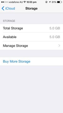 Does backing up your iphone on iCloud cost money