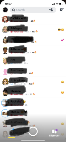 Hoe to fix white background into blue on Snapchat