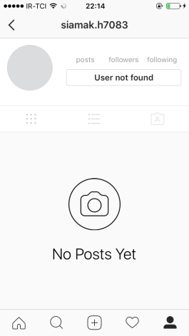 How do I unblock someone I did block in instagram I have Iphone n there is no option when I open a page It s shown, user not found - 1