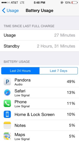Terrible battery life on iphone, help