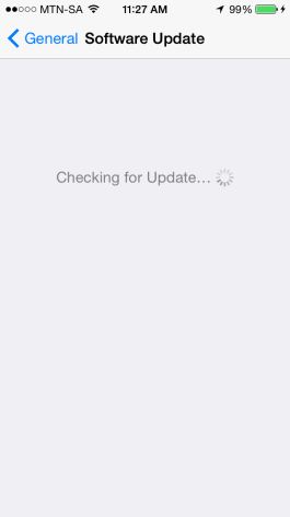 IPhone OTA Softer update not working