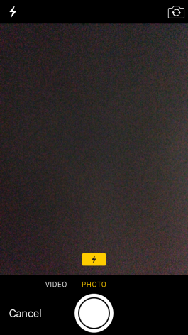 I accidently turned my iphone camera into this How do i set it back
