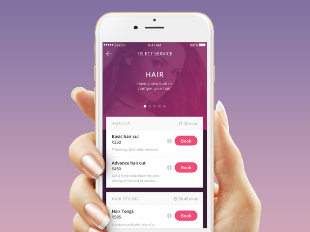 How do I get that picture of a woman holding an iphone with my website on it - 3