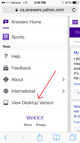 How to desktop on the iPhone - 1