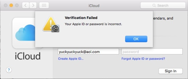 After restoring my Macbook computer, it says I no longer have an Apple ID