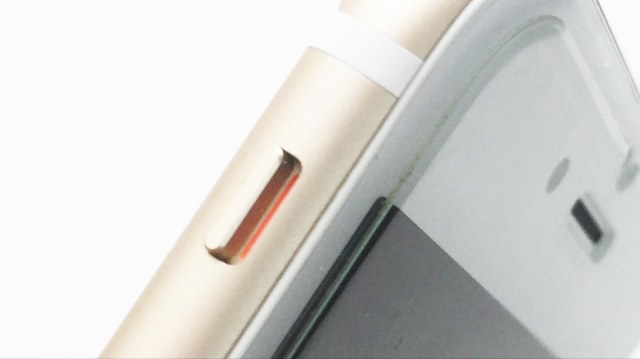 My iPhone ringer button is stuck like this and won t budge, what do I do - 1