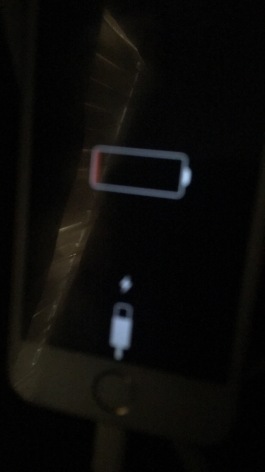 Does this mean my iPhone is charging - 1