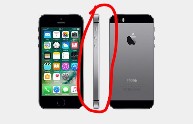 Is it possible to fix the glass side panel of iPhone 5S - 1