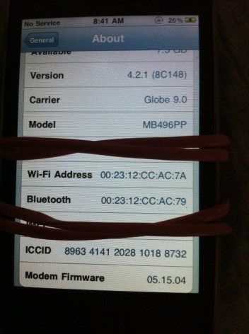 How to Unlock iPhone 3G Globe Locked - 1