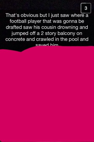 How to add more words to a snapchat caption like in the attached picture