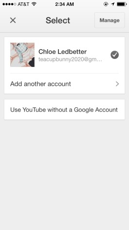 How to change my picture and everything on YouTube with an IPhone