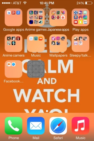 How to get rid of this grey blank app - 1