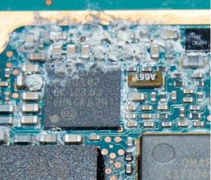 Iphone water damage problem