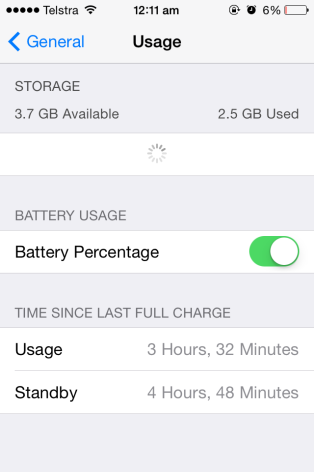 Is my iPhone 4 Battery Draining - 1