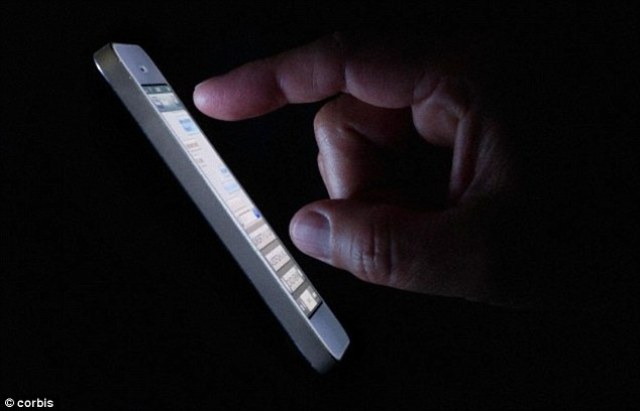 Can I damage my eye sight from going on IPOD iPhone at night in the dark