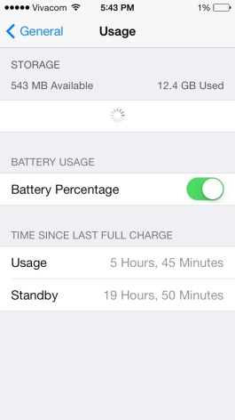 Is this normal for an iPhone 5s - 1