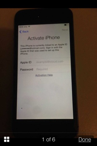 IPhone 5s locked to iCloud Help
