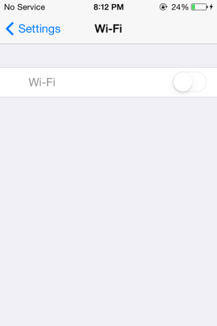Help how to fixed my iphone 4s wifi it is not grayed it out