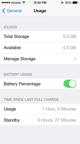 Iphone 5 battery - is that normal