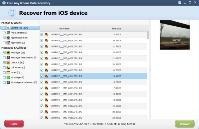 How to recover deleted photos on a IPhone 4s - 1