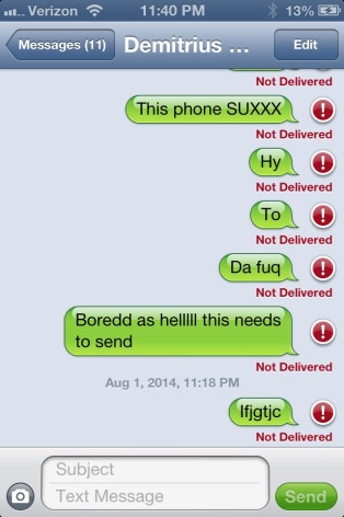 IPhone message NEED YOUR Help