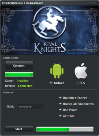 Rival Knights Hack, Cheats for iPhone - 1