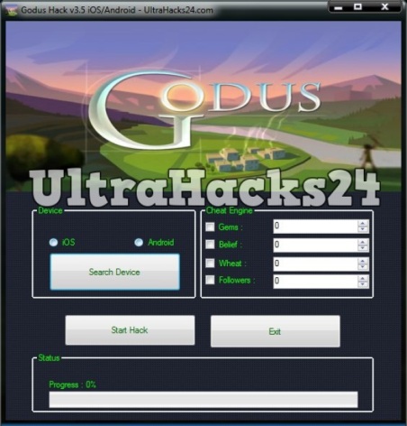 Godus hack with no survey and works on iphone - 1