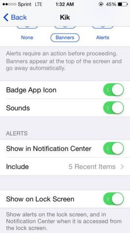 How to enable push notifications on iPhone 5s with iOS 7 - 1