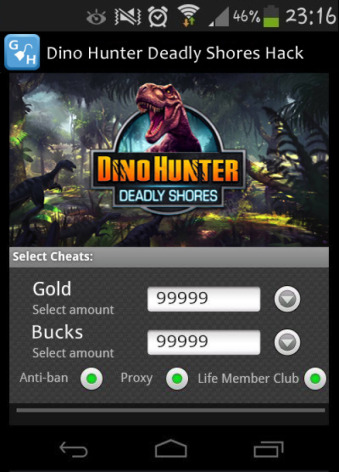 Dino Hunter Deadly Shores Hack, Cheats - 1
