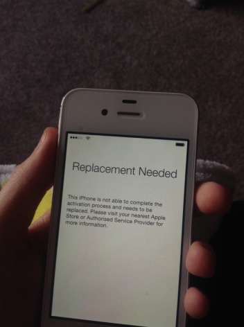 Replacement needed iPhone 4S
