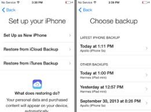 Is it possible to restore a playlist which was deleted in an iPhone sync