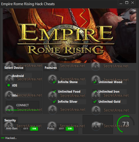 Is any risk to use this Empire Rome Rising Cheats Hack Tool Triche - 1