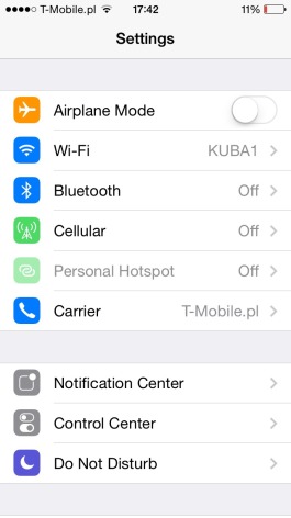 How must I do to turn personal hotspot on iPhone 5 - 1